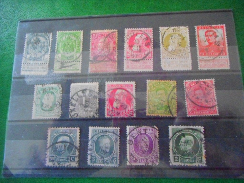 Timbres-poste, Timbres & Monnaies, Timbres | Europe | Belgique, Enlèvement ou Envoi, Sans enveloppe, Affranchi, Timbre-poste