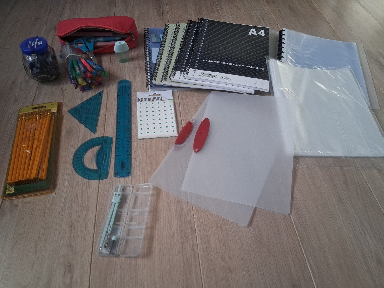 School spulletjes, Ophalen