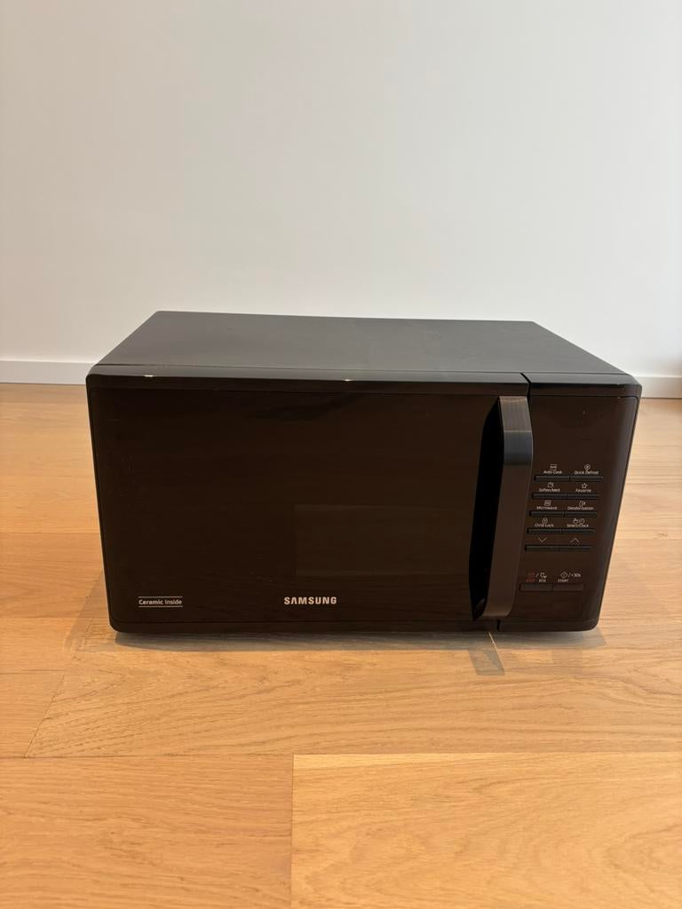 Microgolfoven Samsung MS23K3513AK/EN, Elektronische apparatuur, Microgolfovens, Zo goed als nieuw, Vrijstaand, Microgolfoven, Draaiplateau