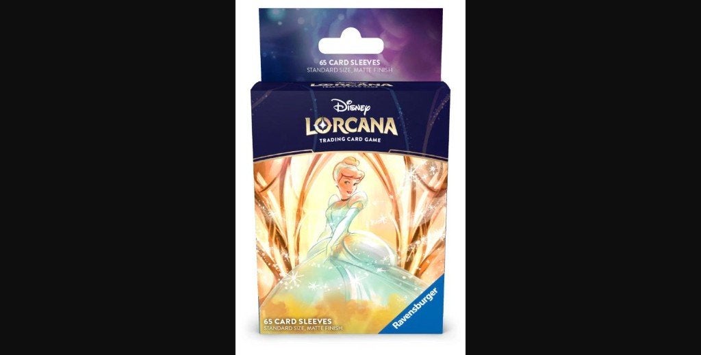 Protege-cartes Lorcana Cendrillon 65 sleeves neuf, Enlèvement ou Envoi, Neuf, Pochettes ou Étuis à cartes