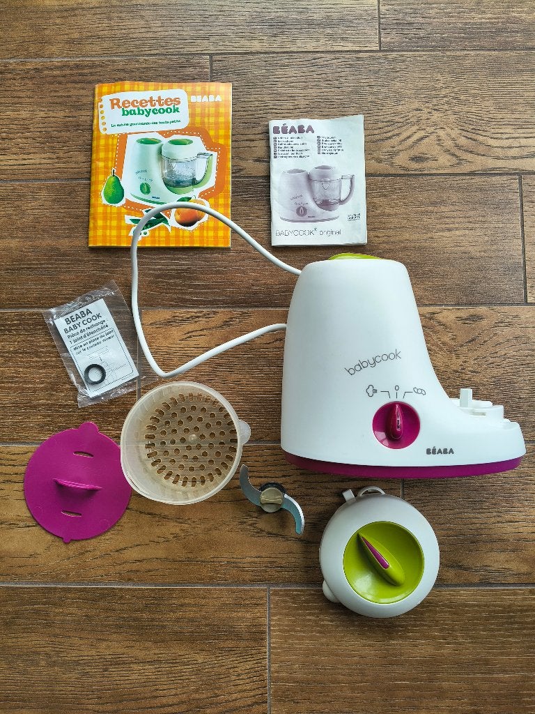 Béaba Babycook original met receptenboekje, Ophalen, Gebruikt, Overige typen