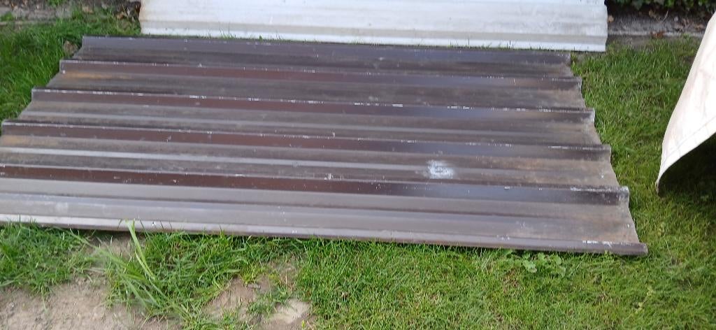 Damwandplaat, Doe-het-zelf en Bouw, Ophalen, Gebruikt, Overige materialen, Minder dan 20 mm