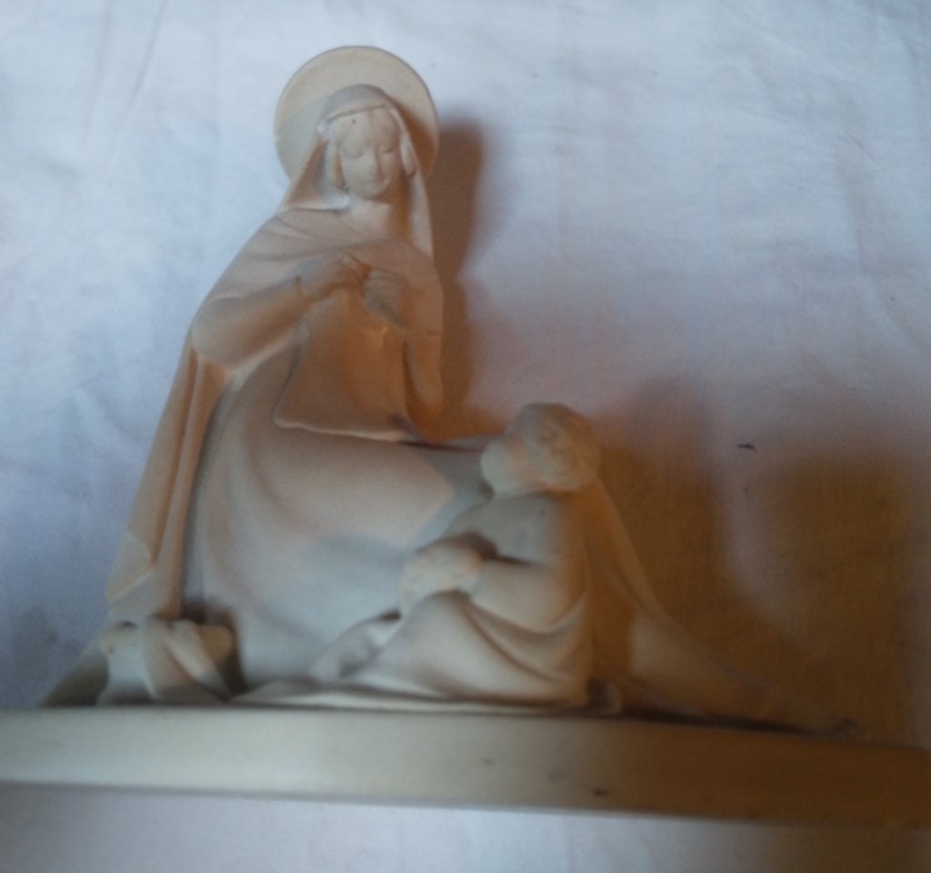 Statue Vierge, Enlèvement ou Envoi