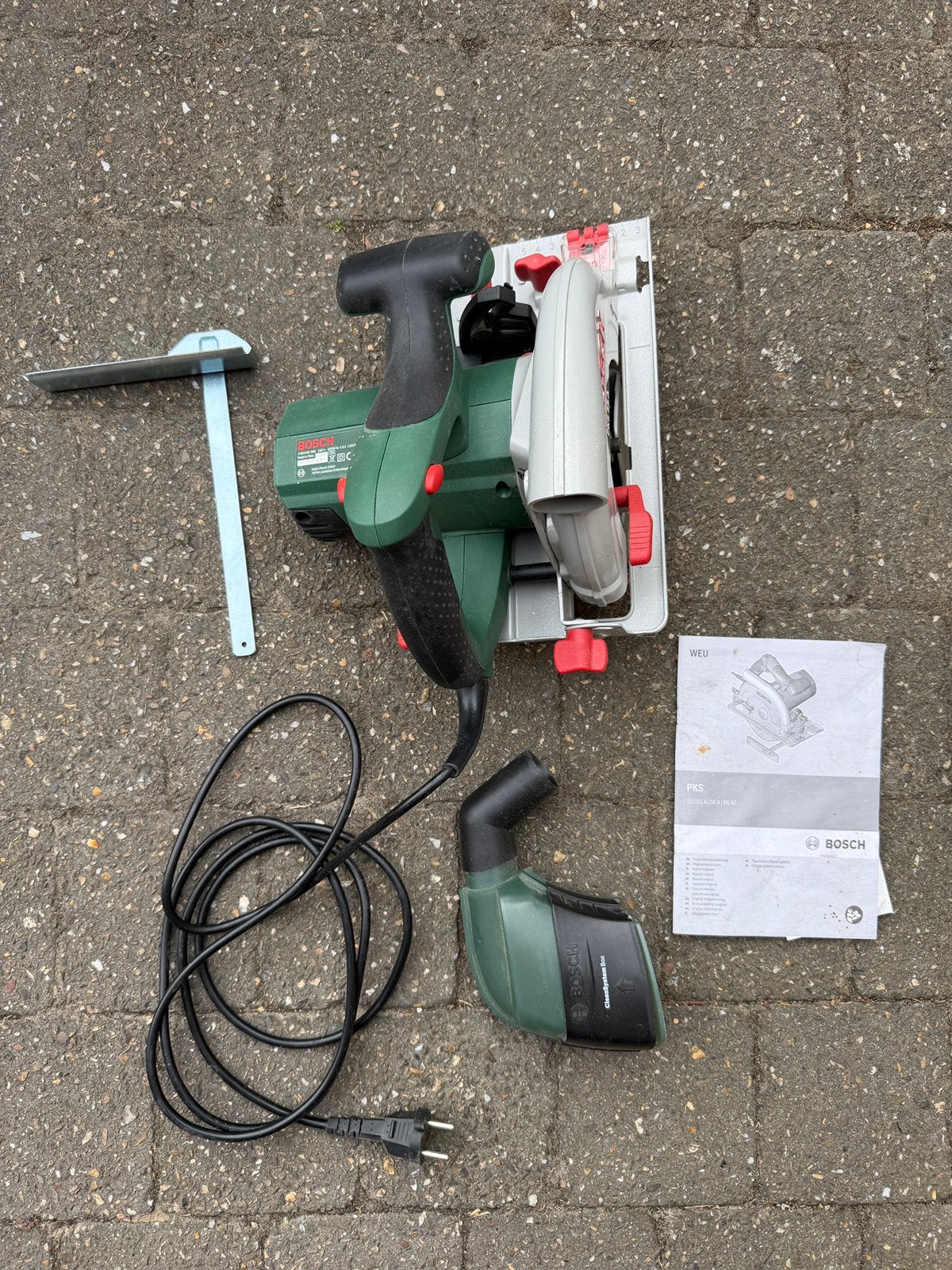 Scie circulaire Bosch, Bricolage & Construction, Enlèvement, Comme neuf, Scie circulaire