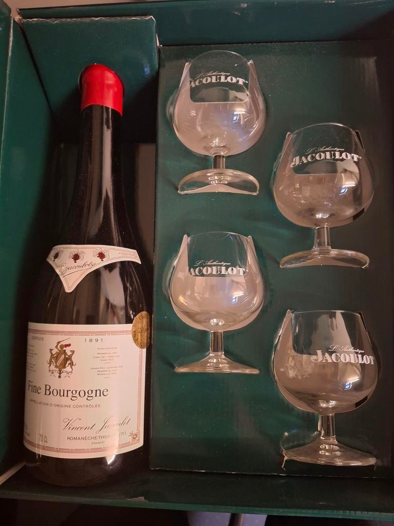 Jacoulot L'Authentique Fine de Bourgogne, Collections, Vins, Enlèvement ou Envoi