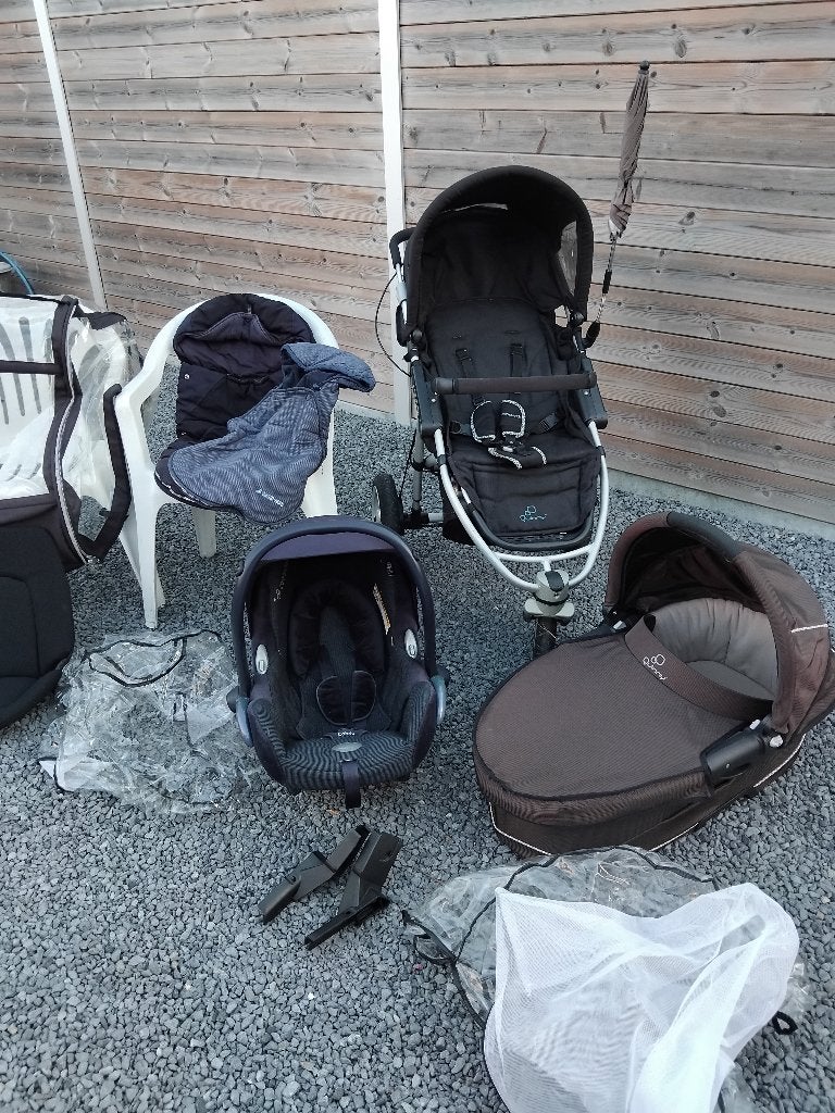 Kinderwagen quinny speedi sx 3 in 1, Ophalen, Gebruikt, Quinny, Combiwagen