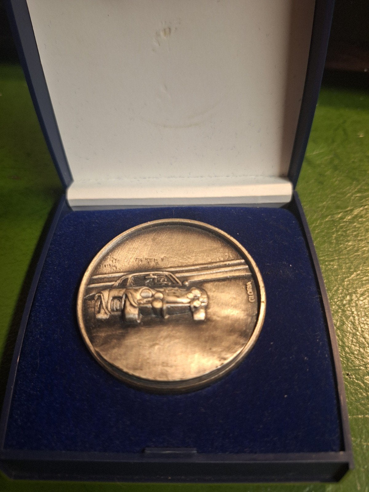medaille rallye alpine A110 verviers assistance avec ecrin, Enlèvement ou Envoi