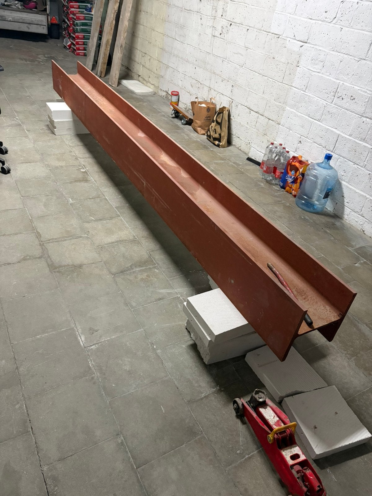 Poutrelle acier neuve 4 m – Profil 30 x 30 cm, Bricolage & Construction, Enlèvement, Comme neuf