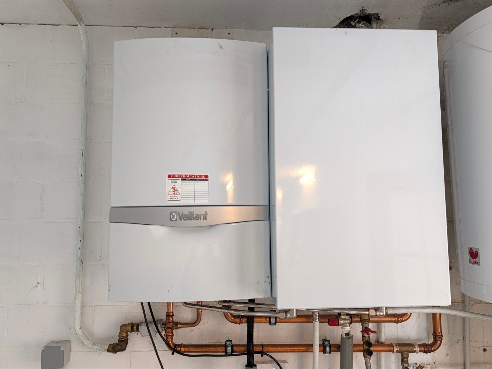 Chaudière Vaillant ecoTEC plus 30 kW (2022) + ballon 68 L, Ophalen, 20 tot 100 liter, Aardgas, Boiler