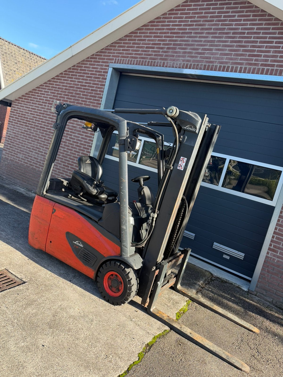 Linde e16-02 2017, Zakelijke goederen, Ophalen of Verzenden, Heftruck