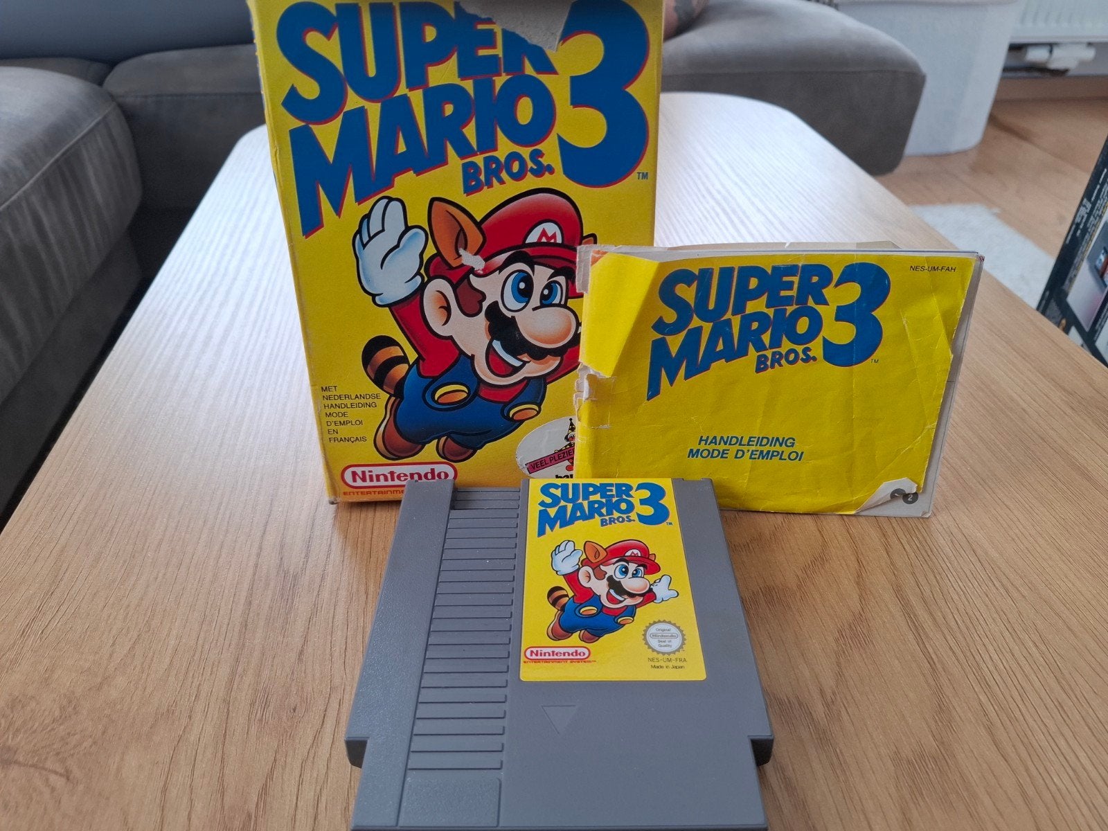 Super Mario Bros.3, Ophalen, Gebruikt, Avontuur en Actie