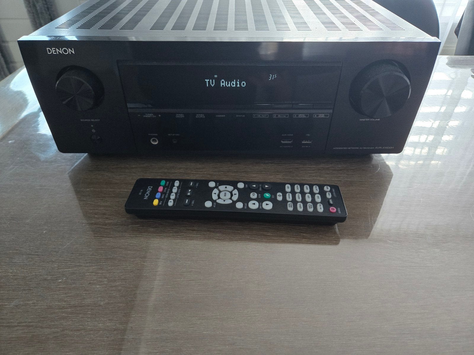 Denon AVR X1600H 7.2/dolby atmos/dtsx/heos, Audio, Tv en Foto, Ophalen