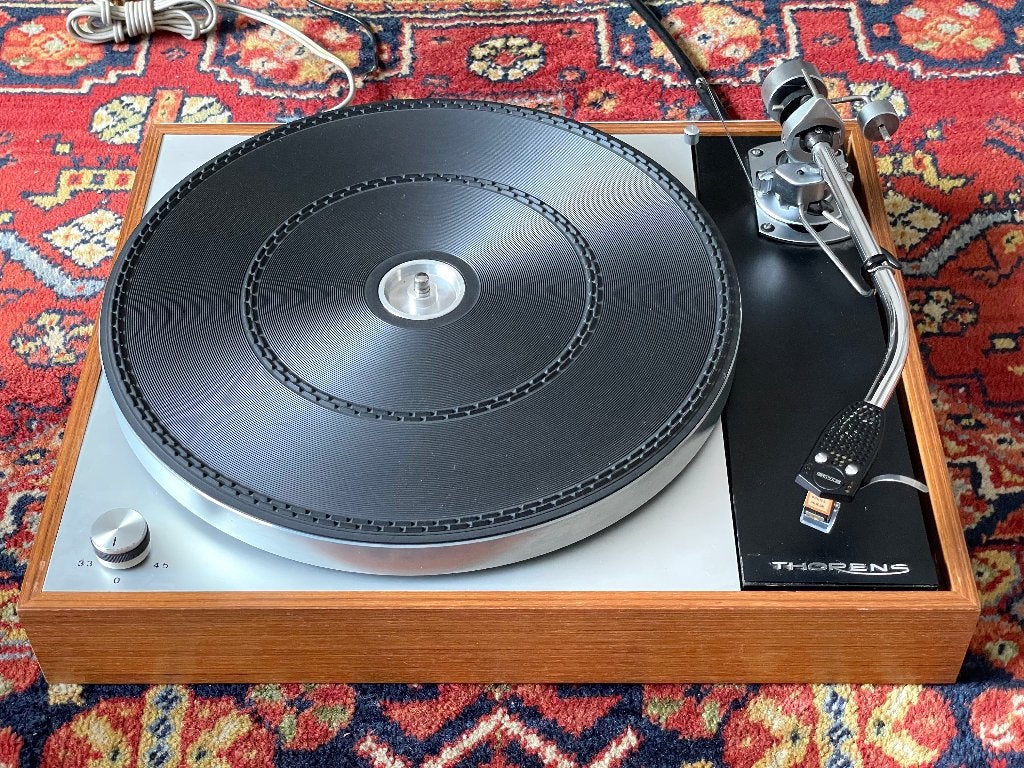 Thorens TD150 met SME model 3009 series II, Audio, Tv en Foto, Platenspelers, Ophalen, Zo goed als nieuw, Platenspeler, Thorens