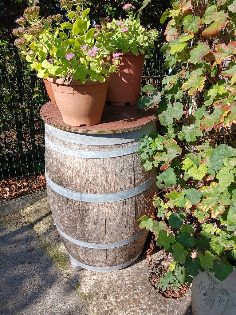 Oude wijnton, Ophalen