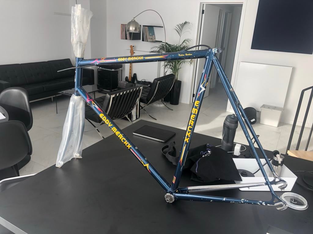 Eddy Merckx Strada OS Frameset 58cm, Enlèvement, Utilisé, Cadre