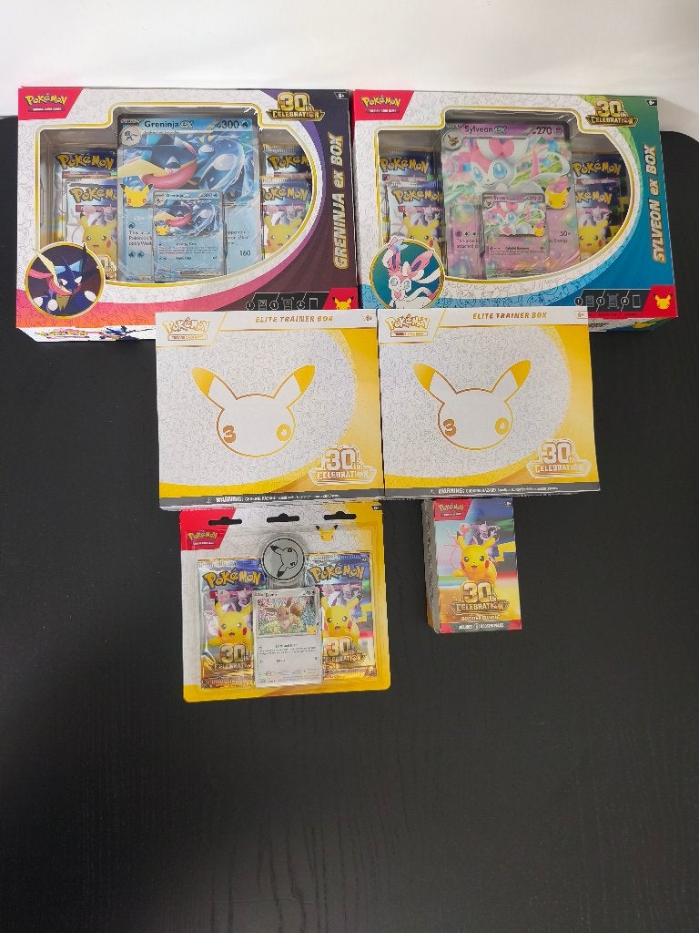 Pokémon lot 30th Celebrations *sealed*, Enlèvement ou Envoi, Neuf, Booster