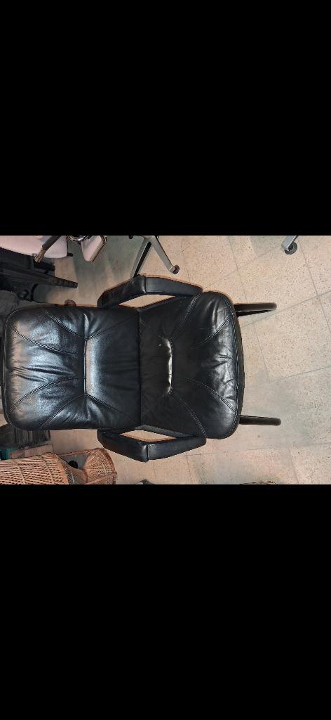 Fauteuils de bureau, Enlèvement, Comme neuf, Noir, Chaise de bureau