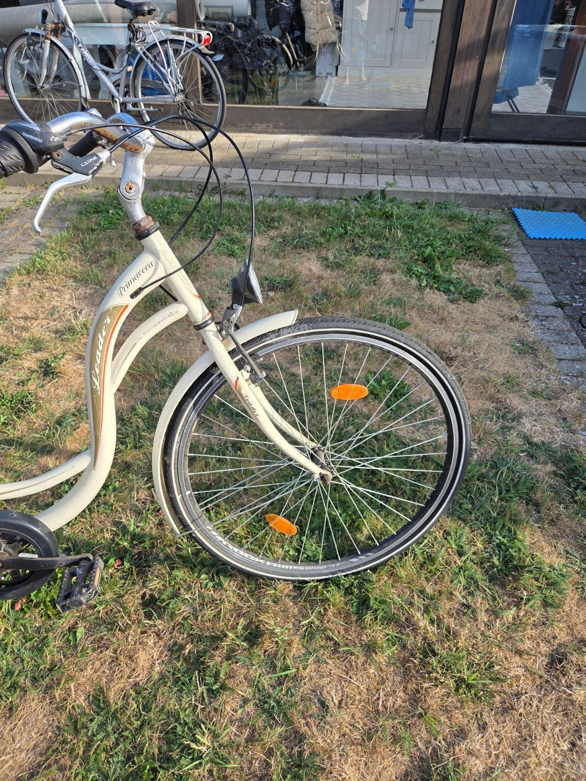 Damesfiets primavera  leader, Ophalen