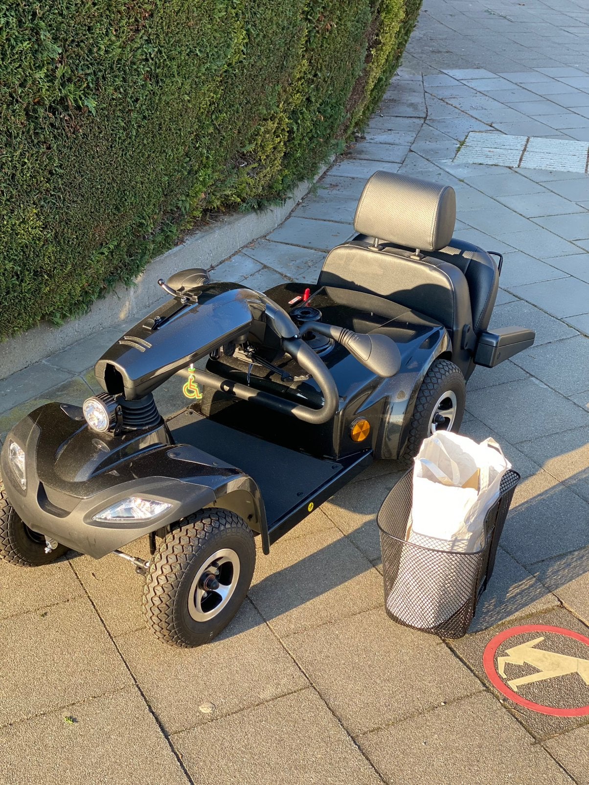 ZO GOED ALS NIEUWE Scootmobiel ST4D invalide Scooter, Diversen, Ophalen of Verzenden, Inklapbaar, Zo goed als nieuw, Elektrische rolstoel