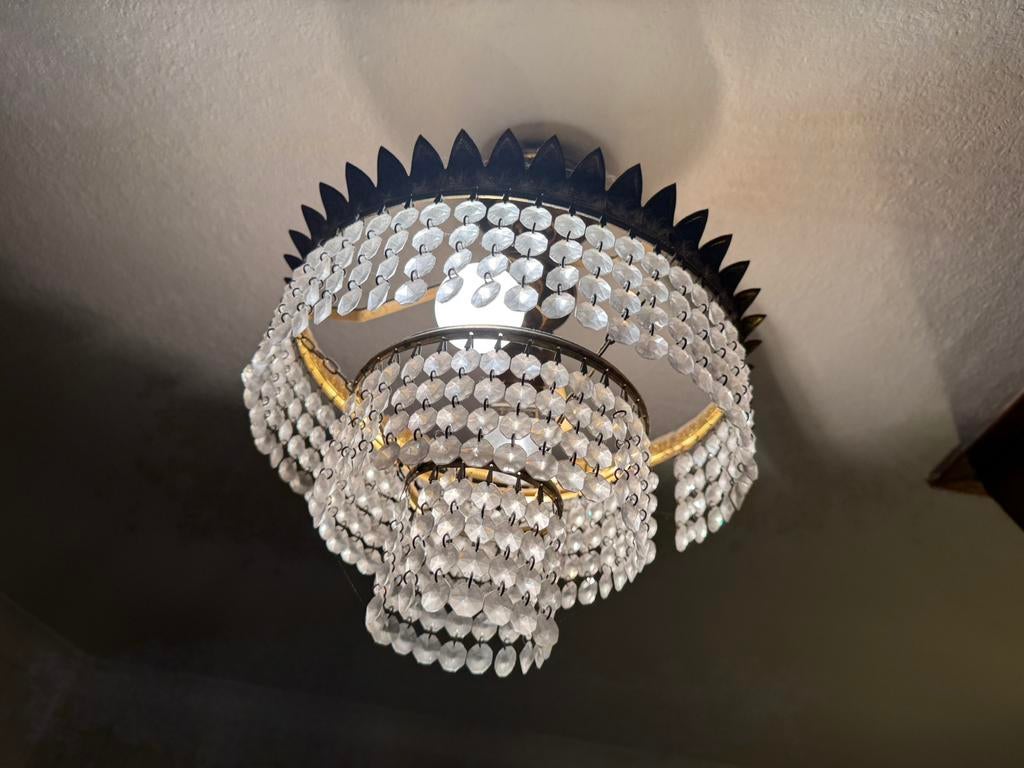 Decoratieve luster uit de jaren 50-60, Ophalen of Verzenden, Zo goed als nieuw
