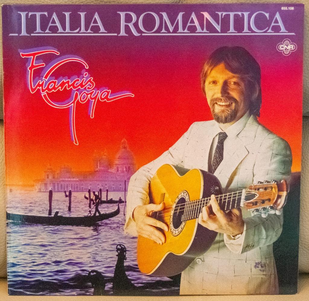 LP Francis Goya - Italia Romantica, Enlèvement ou Envoi, Comme neuf, 12 pouces