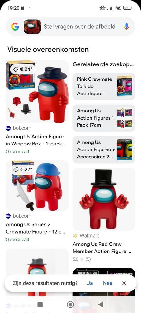 Amangus figuur, Enlèvement