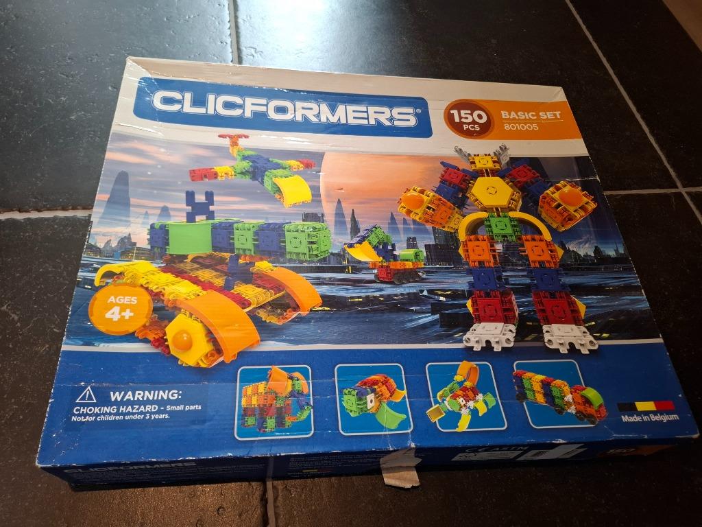 Clicformers, Kinderen en Baby's, Speelgoed | Bouwstenen, Ophalen, Zo goed als nieuw, Overige merken