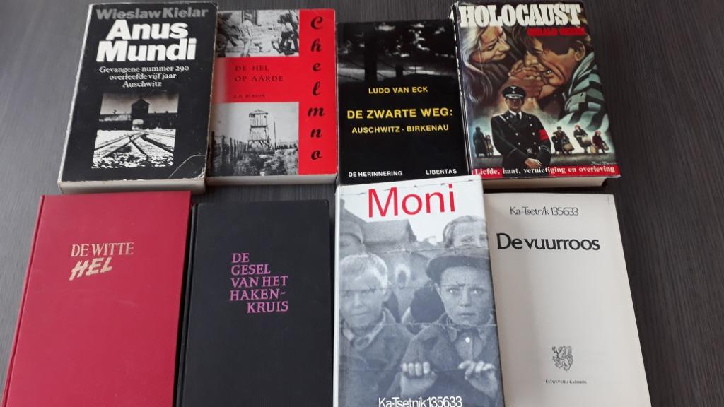 5 boeken over concentratiekampen, Boeken, Ophalen of Verzenden, Gelezen