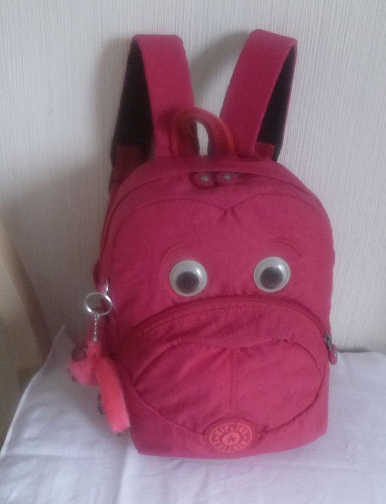 Kipling Petit sac à dos fuchsia 2 à 77 ans + singe, Bijoux, Sacs & Beauté, Sacs | Cartables, Utilisé, Sac à dos, Moins de 30 cm