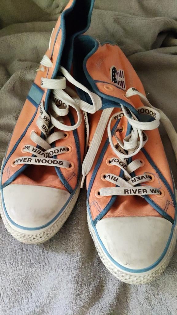 Baskets RIVER WOODS rose saumon, taille : 45, Enlèvement ou Envoi, Comme neuf, Baskets