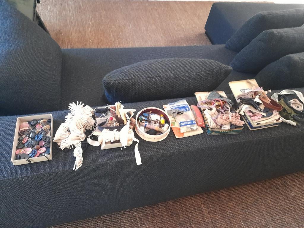 Vintage naaigerief, Ophalen of Verzenden