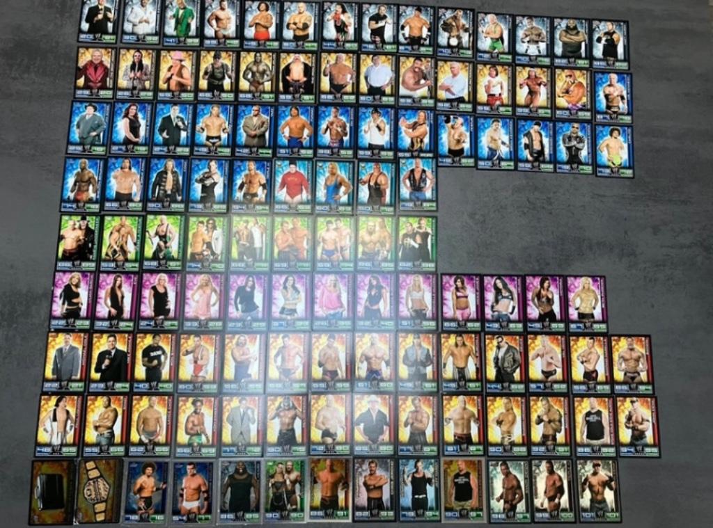 Carte slam attax wwe, Ophalen, Nieuw, Meerdere kaarten