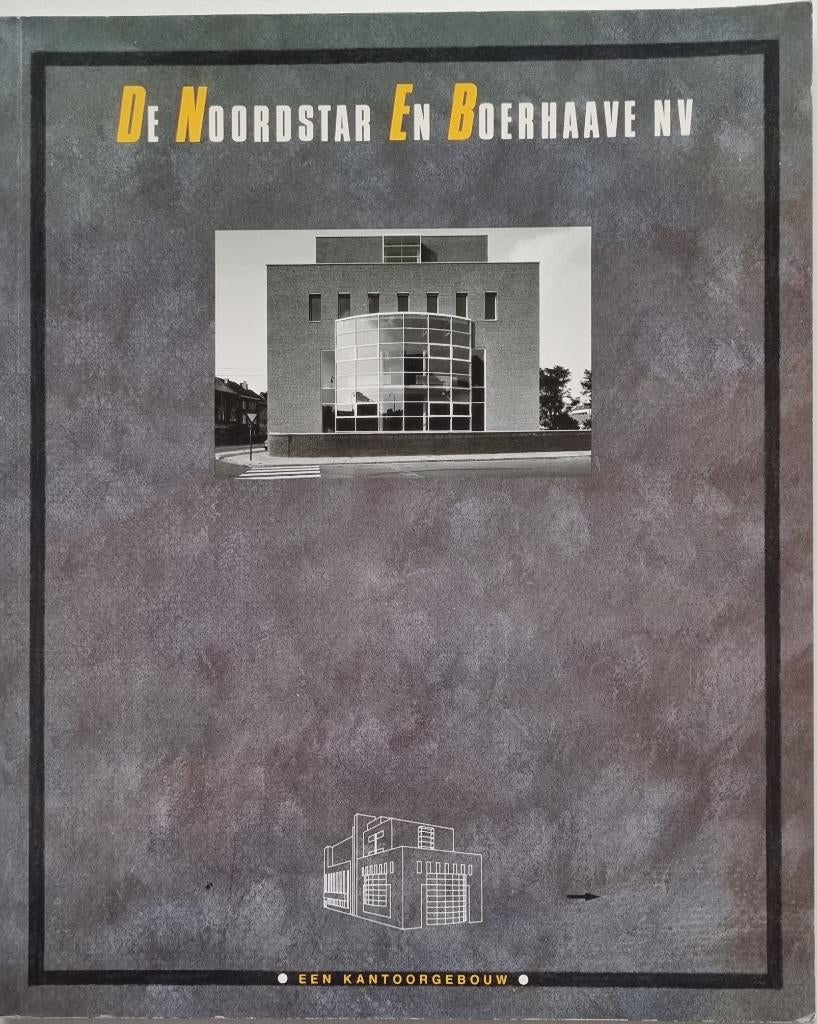 De Noordstar en Boerhaave NV - Een kantoorgebouw - 1986, Enlèvement ou Envoi, Frank Goethals, Comme neuf, Architecture général