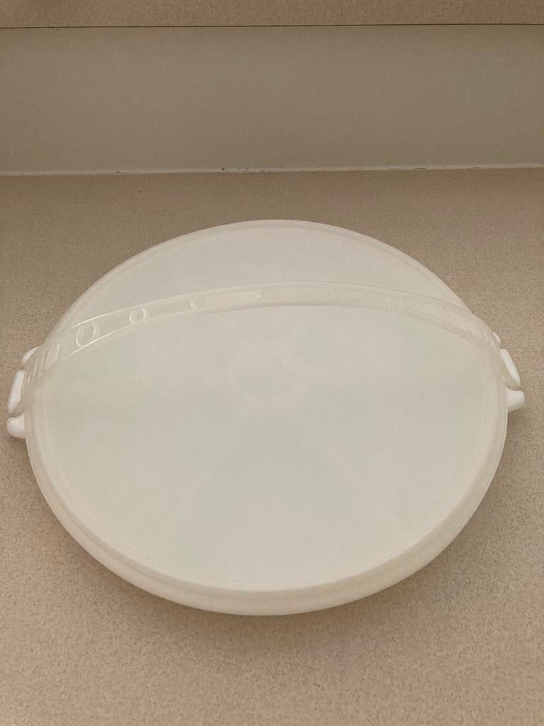 Serveerschotel  Tupperware, Ophalen of Verzenden, Zo goed als nieuw, Wit, Schaal