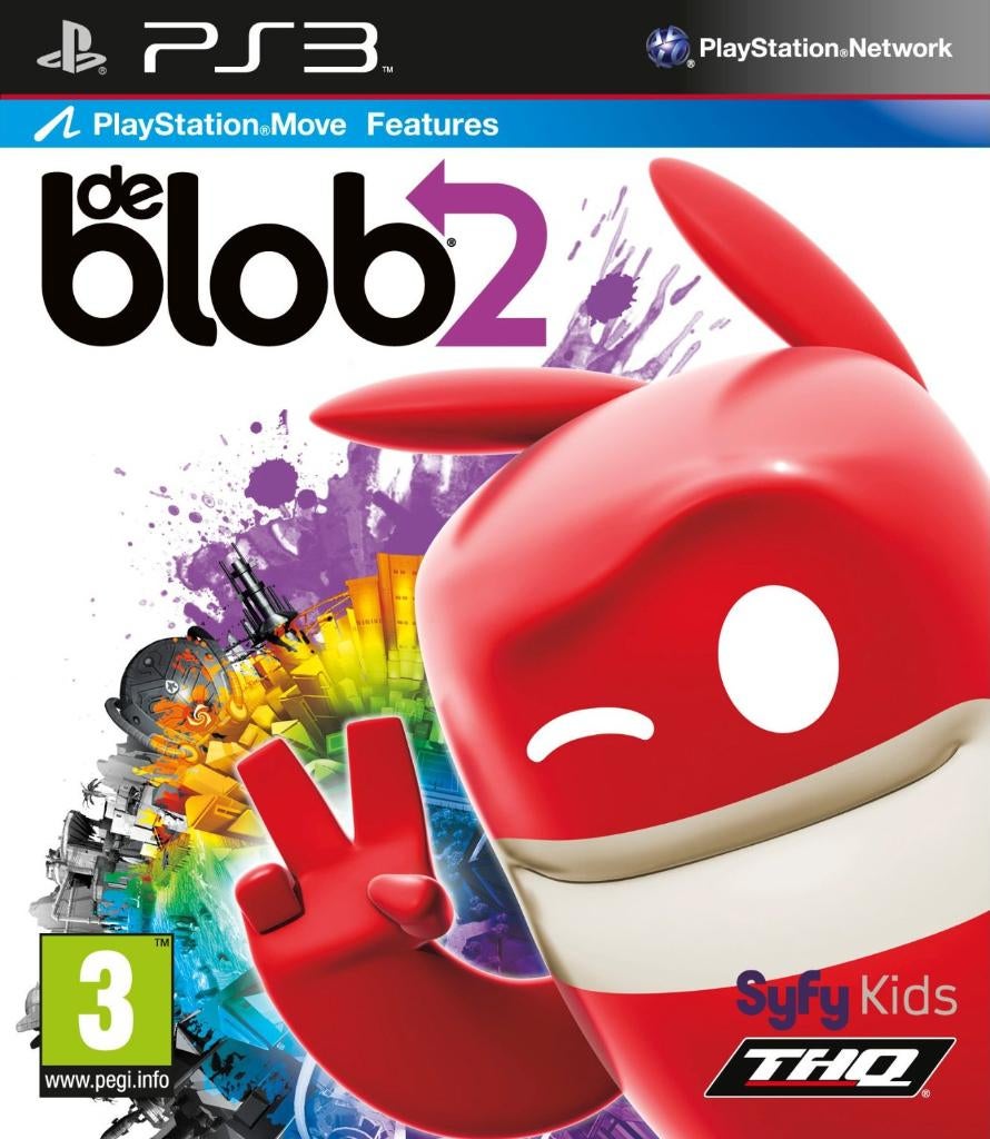 De Blob 2, Consoles de jeu & Jeux vidéo, Jeux | Sony PlayStation 3, Enlèvement ou Envoi, 1 joueur, Comme neuf, À partir de 3 ans