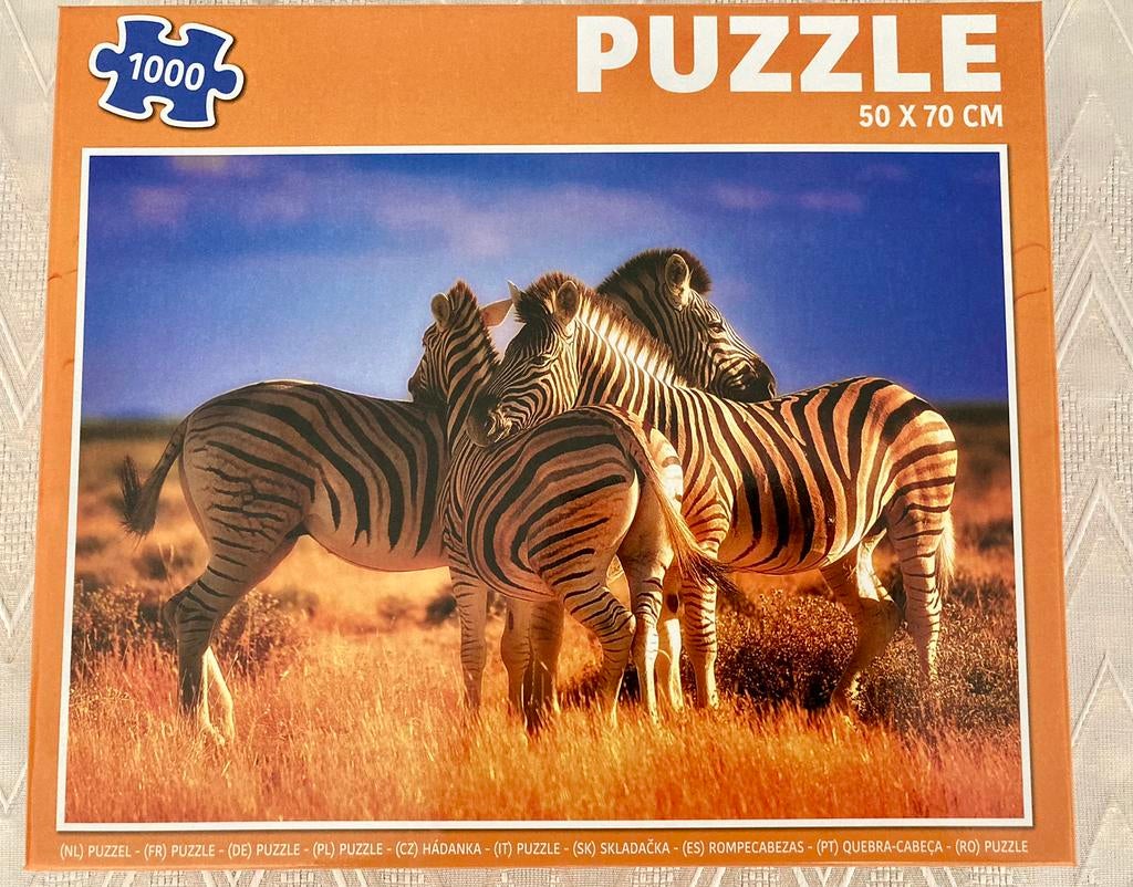 Puzzel 1000 stukjes in perfecte staat, Ophalen of Verzenden, 500 t/m 1500 stukjes, Zo goed als nieuw, Legpuzzel