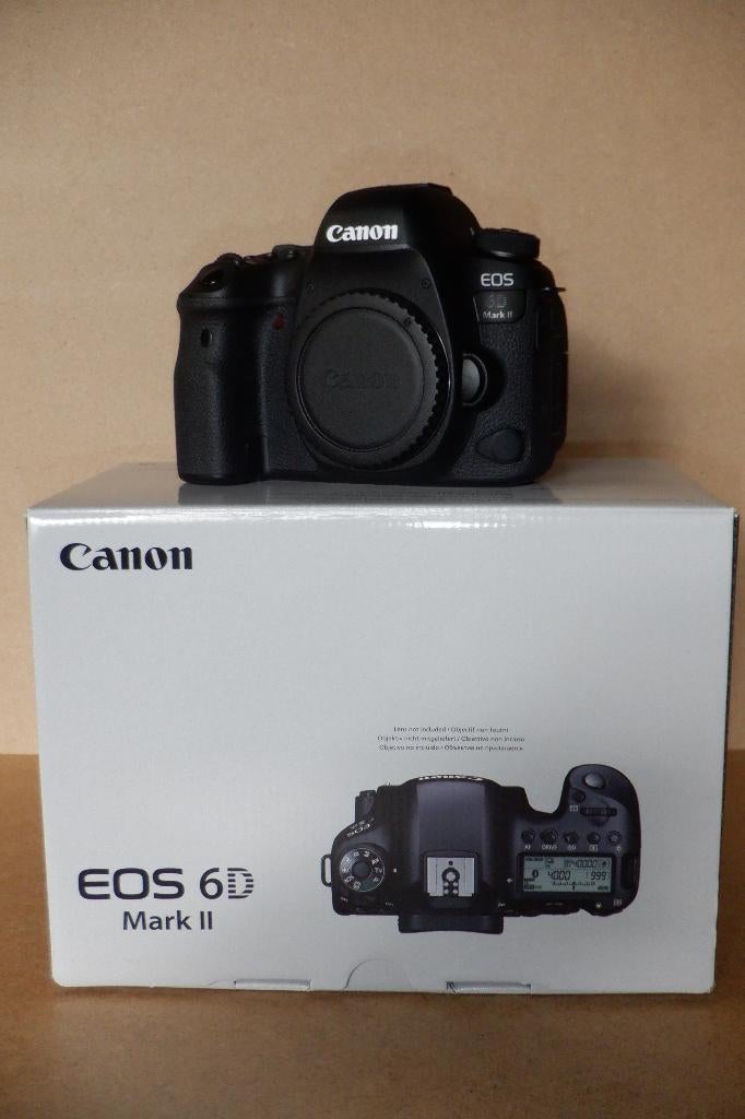 CANON EOS 6D MK II BODY, Spiegelreflex, Canon, Ophalen of Verzenden, Zo goed als nieuw