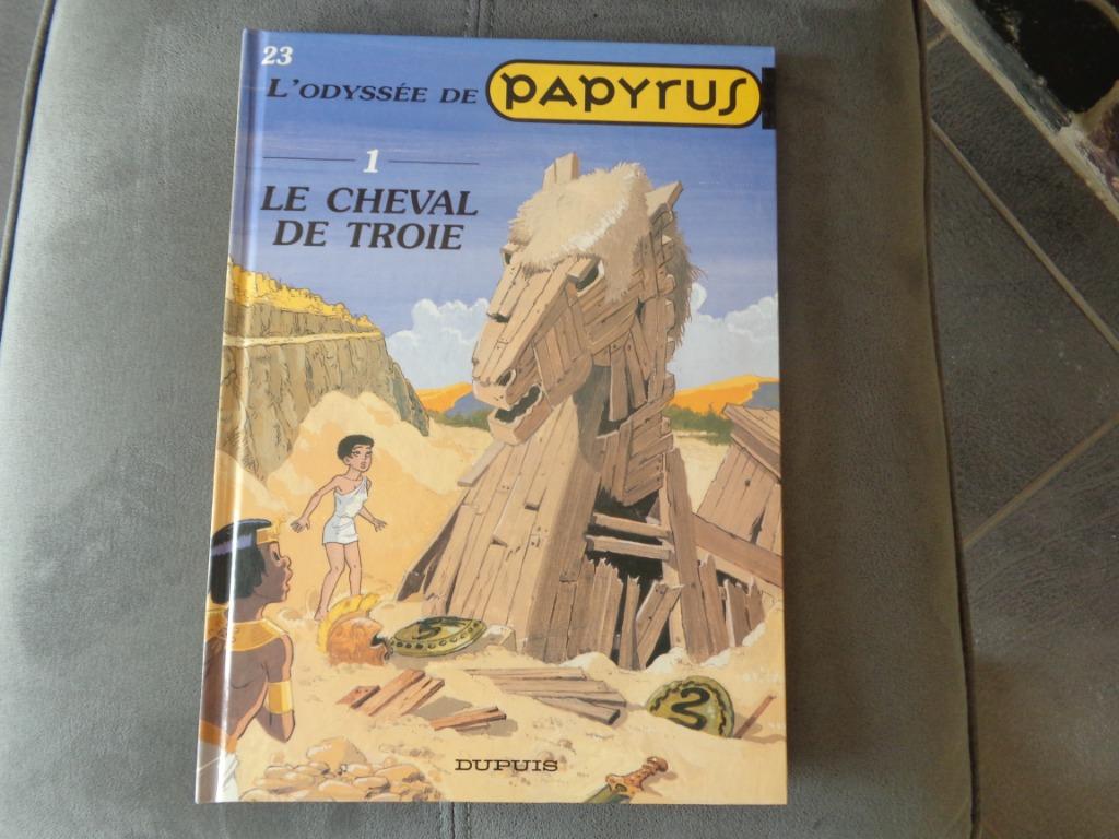BD Papyrus 23 "Le cheval de Troie" 2000, Enlèvement