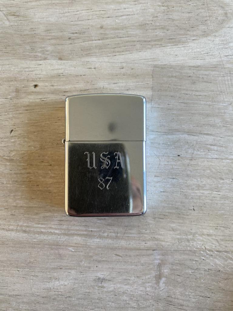 briquet de collection zippo 1985, Collections, Enlèvement ou Envoi, Utilisé, Briquet