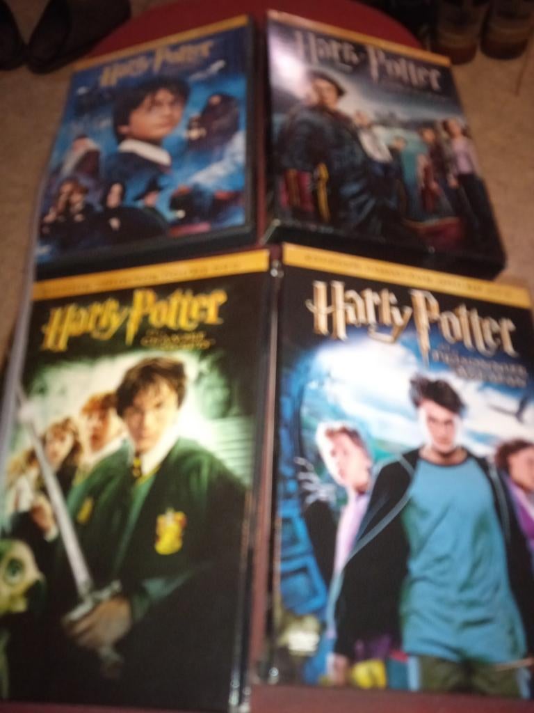 4 dvd's Harry Potter, Ophalen, Zo goed als nieuw