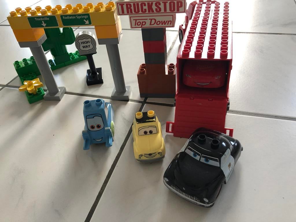 Lego Cars, Ophalen, Gebruikt