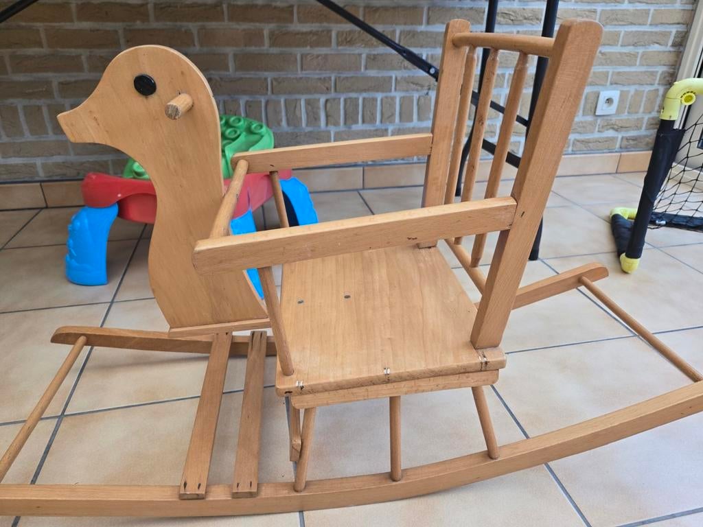 Vintage hobbelpaard, Ophalen, Zo goed als nieuw