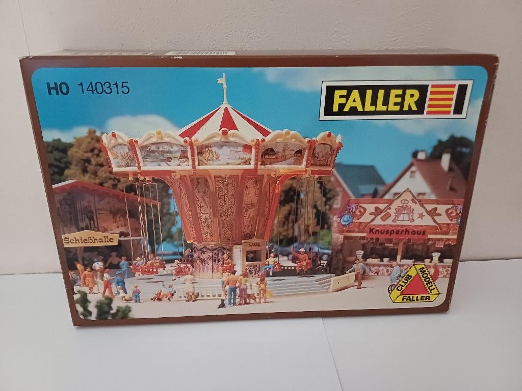 carrousel de foire avec kit de construction Faller, Enlèvement, Comme neuf, Autres types, Autres marques