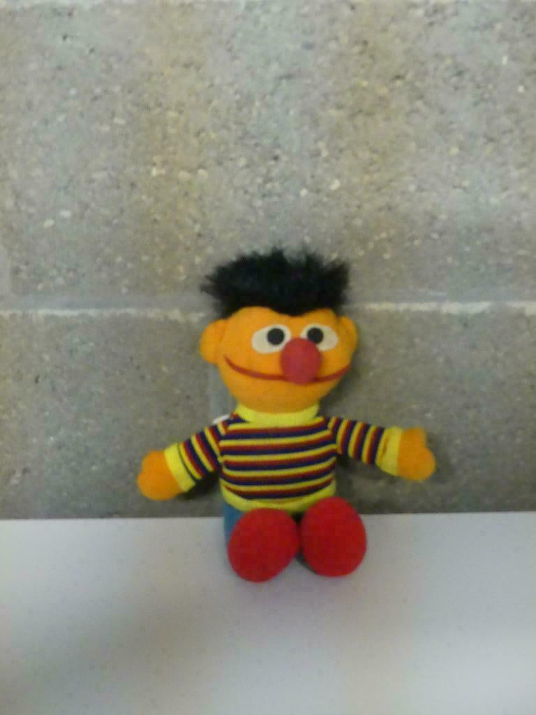 Knuffel Ernie, Kinderen en Baby's, Speelgoed | Knuffels en Pluche, Ophalen, Gebruikt
