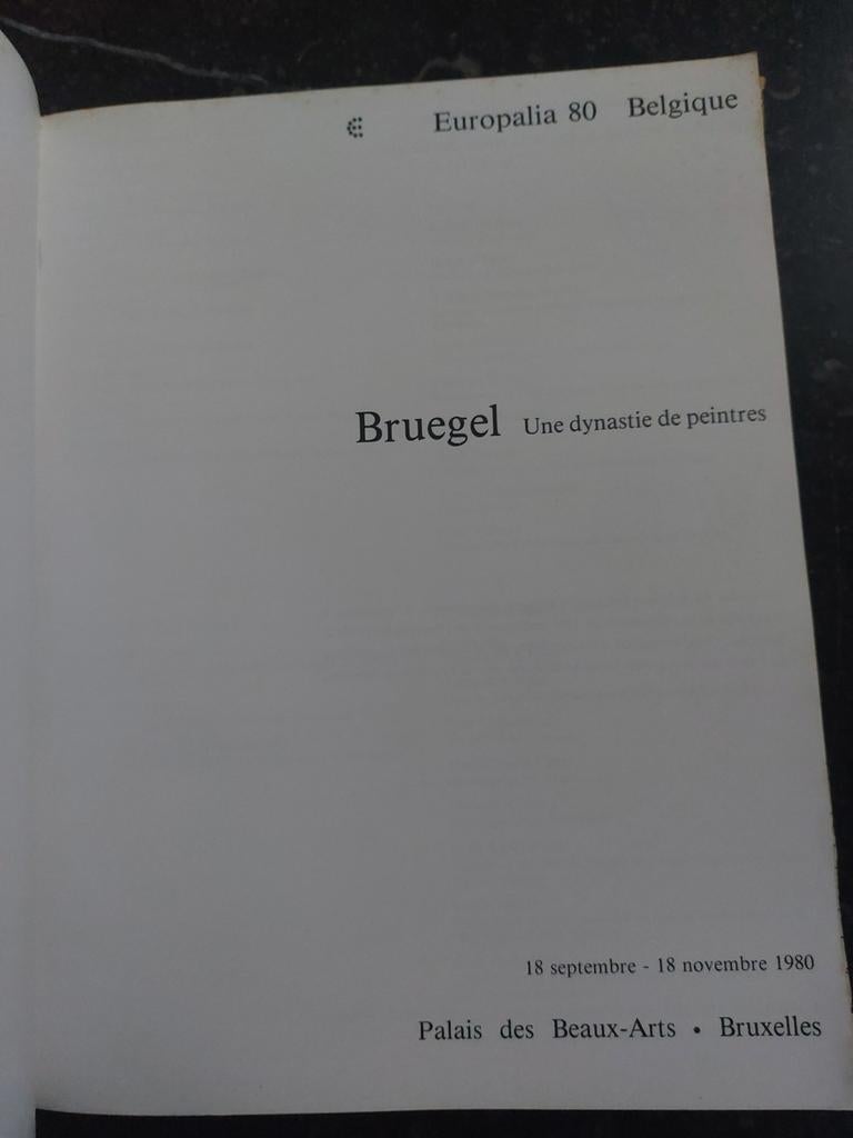 Bruegel une dynastie de peintres, Ophalen, Gelezen