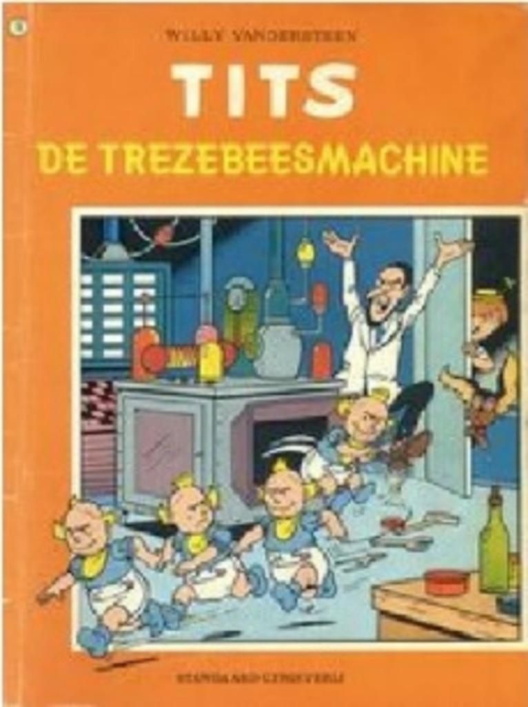TITS - De trezebeesmachine - Willy Vandersteen, Boeken, Stripverhalen, Ophalen of Verzenden, Gelezen