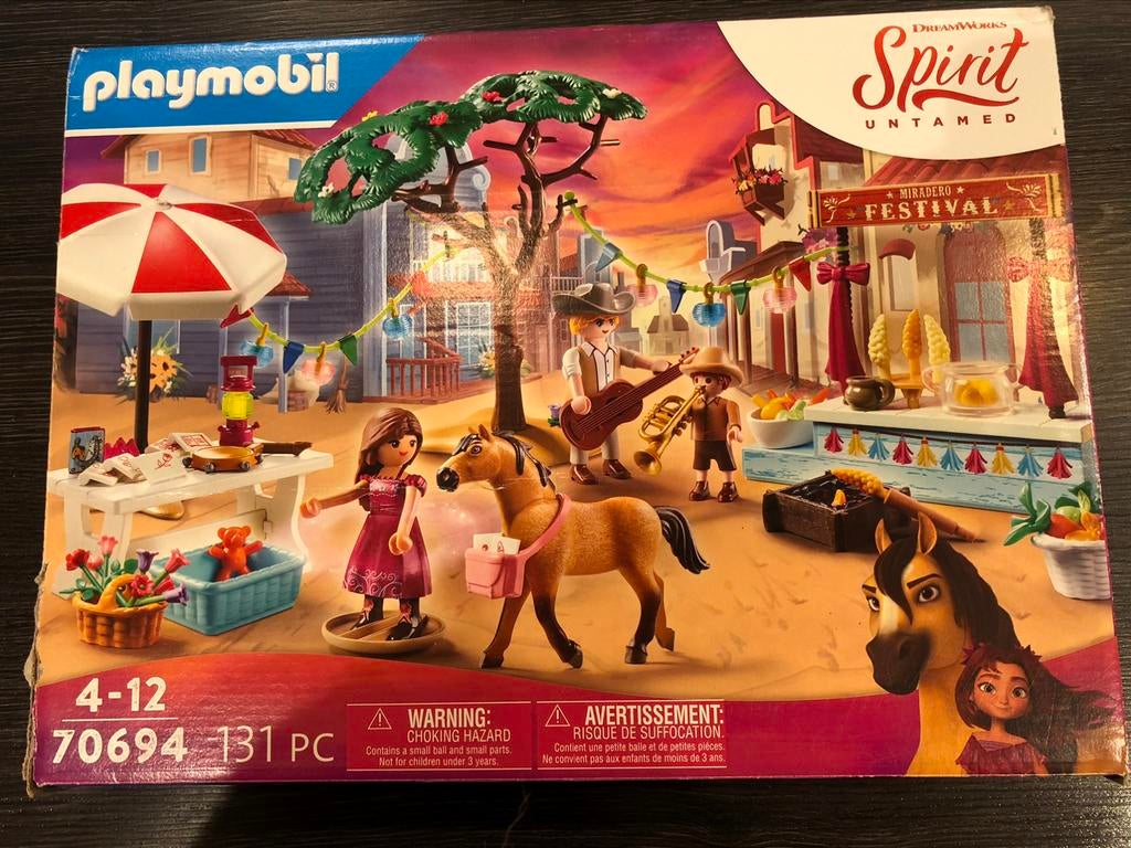 Playmobil Spirit miradero festival 70694, Ophalen of Verzenden