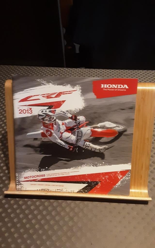 Honda brochure  motocross, Boeken, Ophalen of Verzenden, Zo goed als nieuw