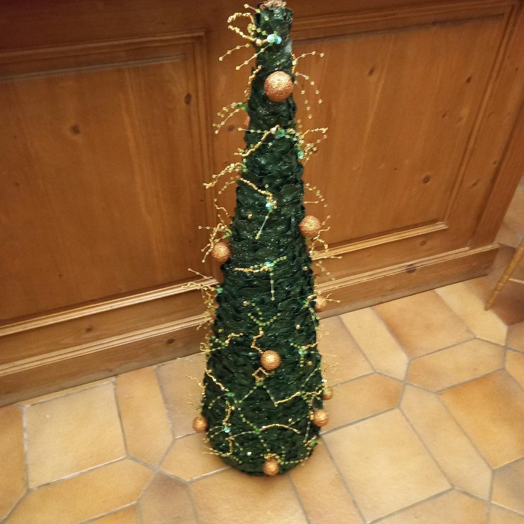 Sapin de Noël d'ornement vert - neuf - 100 cm de haut, Enlèvement ou Envoi