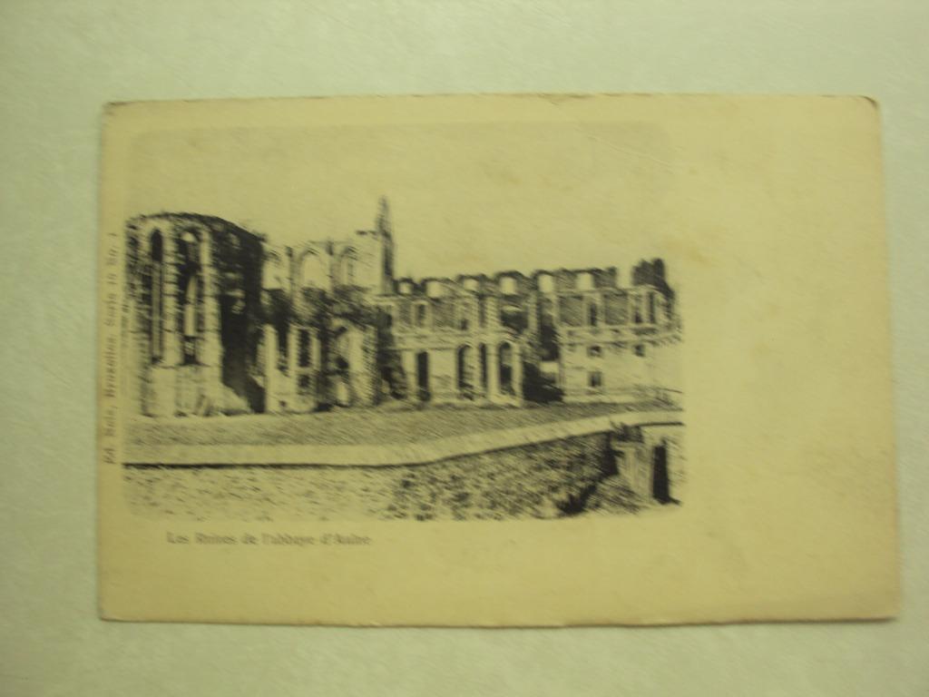 49871 - LES RUINES DE L'ABBAYE D'AULNE, Collections, Envoi